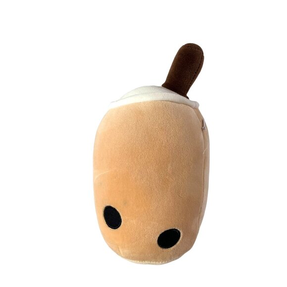 Bobo Shake Plush Stuffed Animal Doll Toy Brown Tan Squish Bubble Tea Cup Straw 1 - Picture 3 of 5